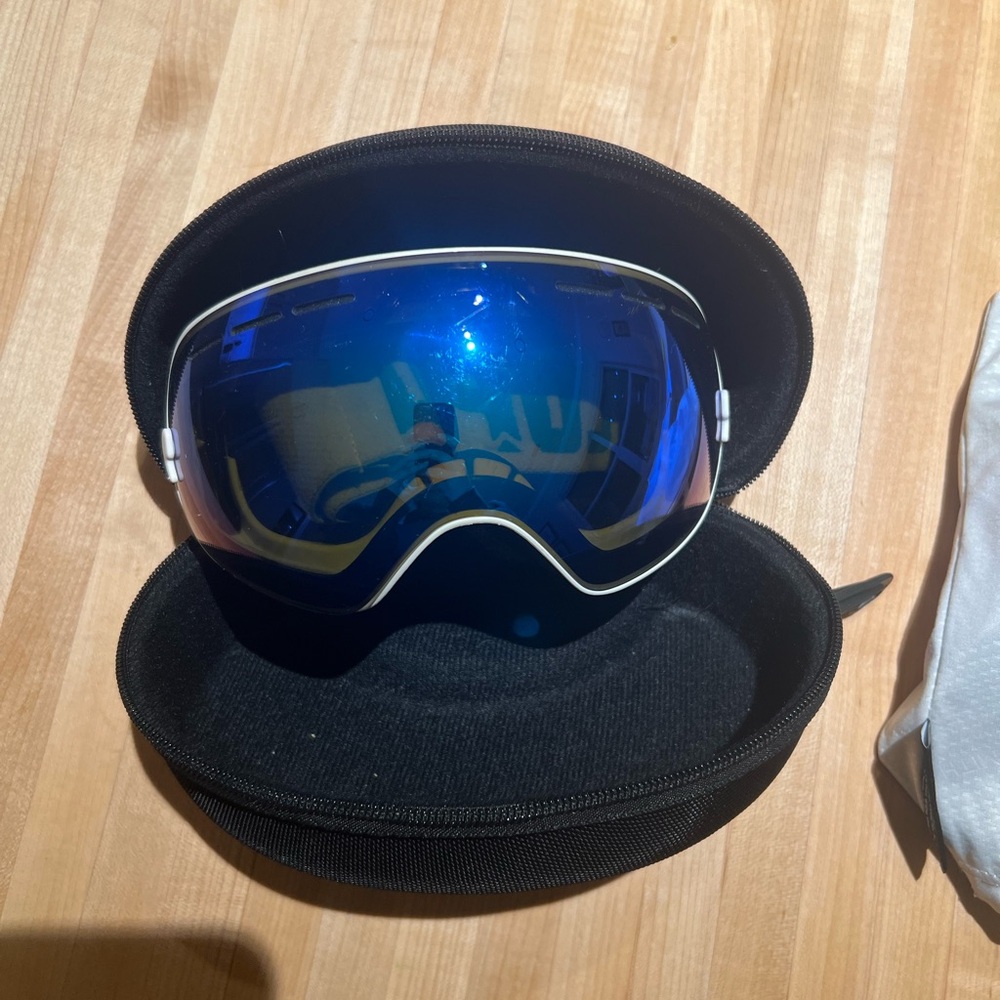 Blue Copozz ski / snowboard goggles